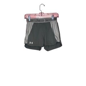 Under Armour grey activewear shorts size XS